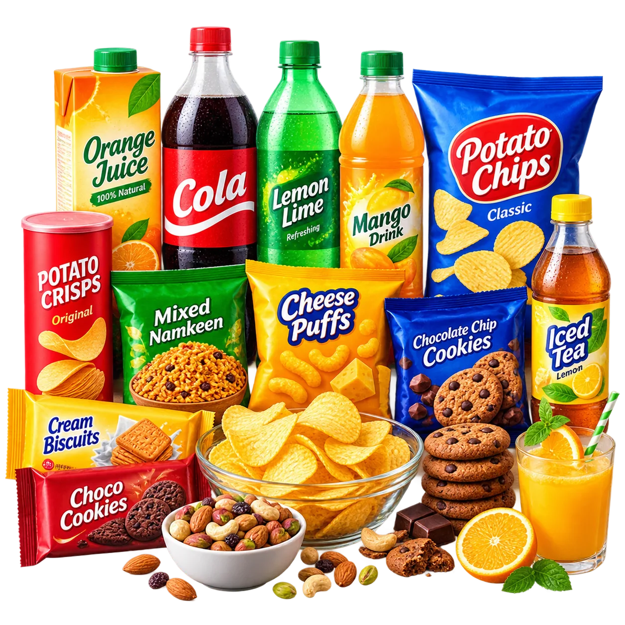 Snacks & Beverages