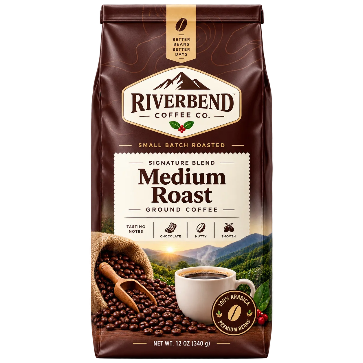 Medium Roast Ground Coffee