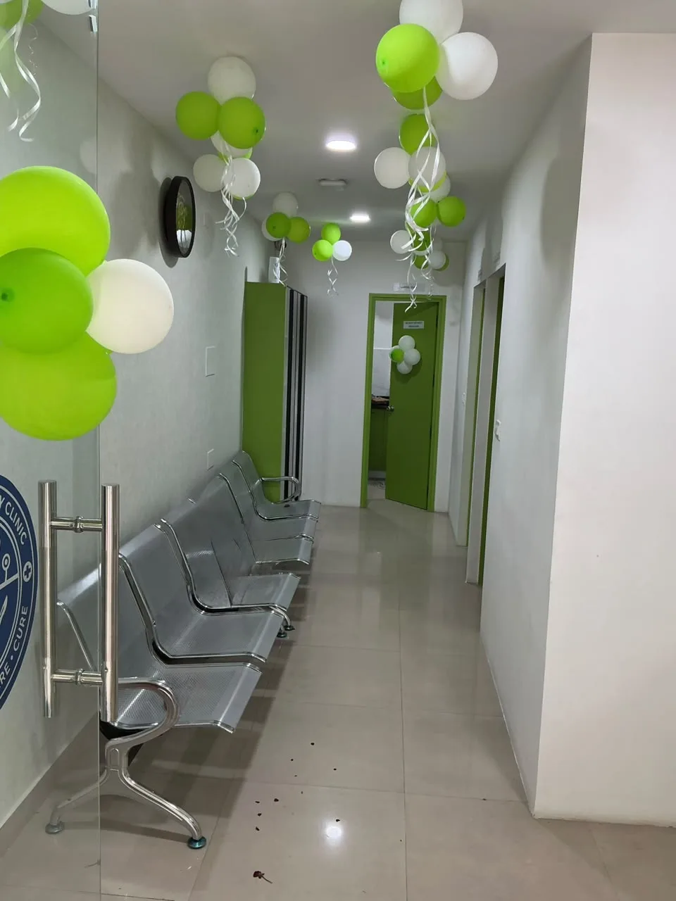 Waiting & Consultation Area at Jeeva Shwasa Polyclinic