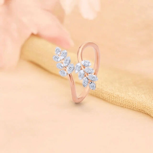 Timeless Blossom Diamond Finger Ring