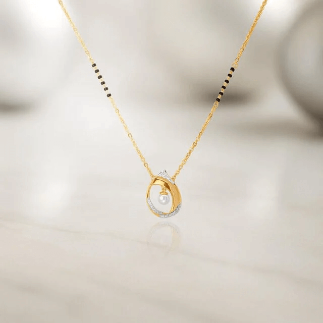 Raindrop Bliss Diamond Mangalsutra