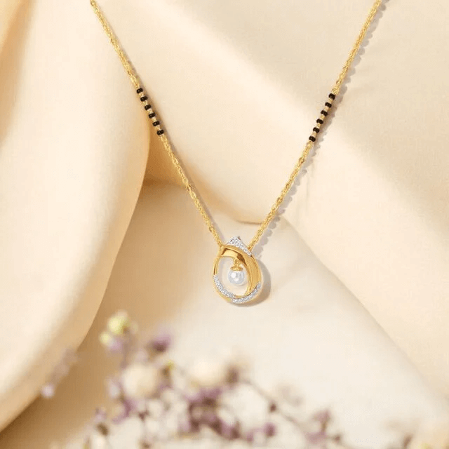 Raindrop Bliss Diamond Mangalsutra
