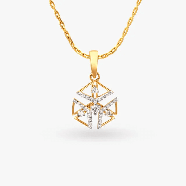 Prism of Light Diamond Pendant