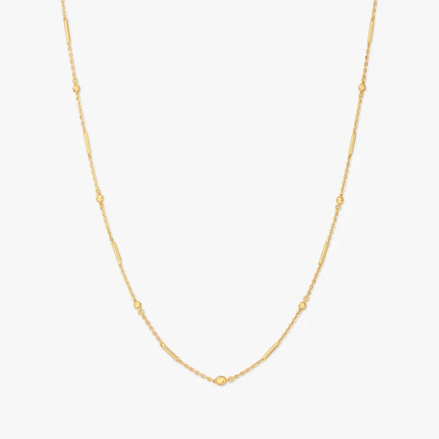 Linear Luxe Gold Chain