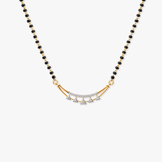 Elegant Beginnings Diamond Mangalsutra