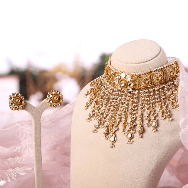 Splendid Floral Necklace set