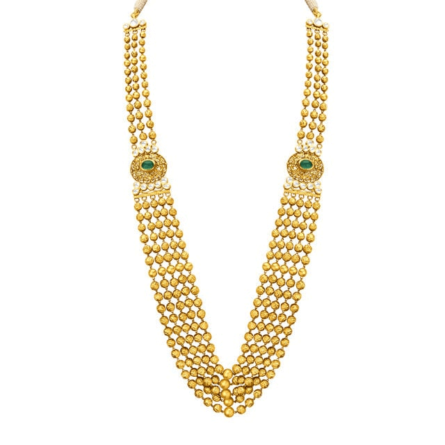 Ebullient Gold Necklace Set